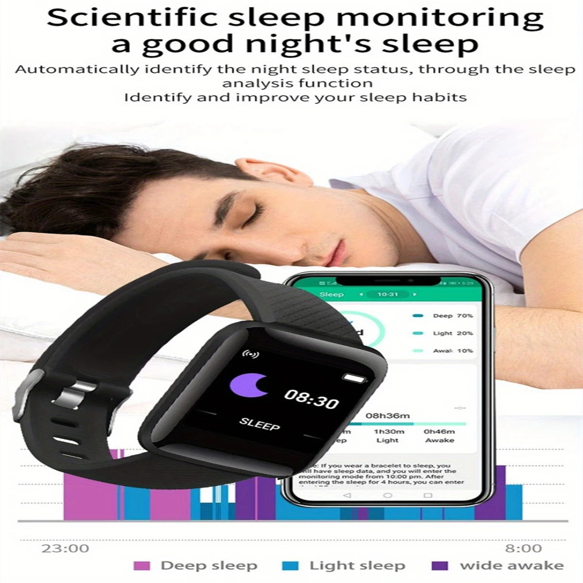 Smartwatch Männer Frauen Armbanduhren Smart Uhr Nachricht Fitness Monitor Armband Geburtstag Geschenk Elektronische Uhr Für Android IOS