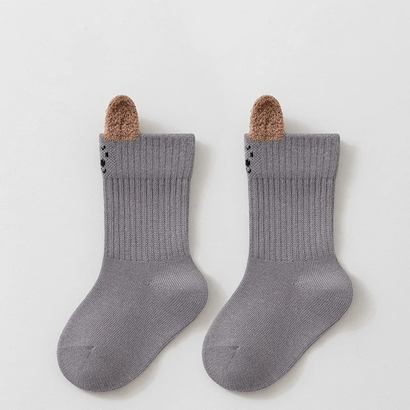 Nette Kinder Socken Für Mädchen Jungen Weiche Baumwolle Baby Kleinkind Junge Mädchen Socke Cartoon kinder Kurze Socken Herbst Winter 0-8Years Neue