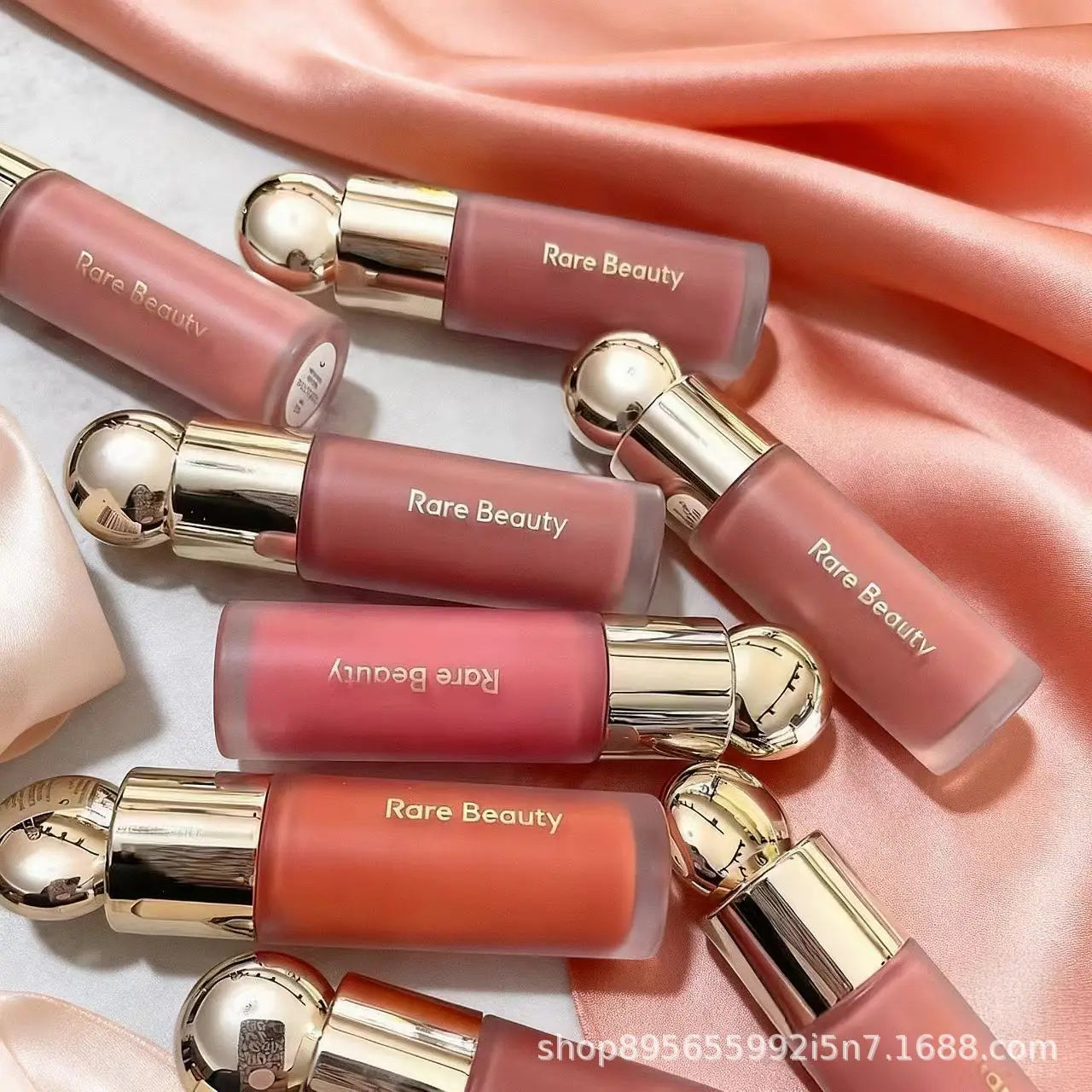 Rare Beauty Soft Pinch Liquid Blush Seidig und gleitet auf reibungslos, langanhaltendes, pralles Make-up Hope Love Virtue Happy Wonder Worth