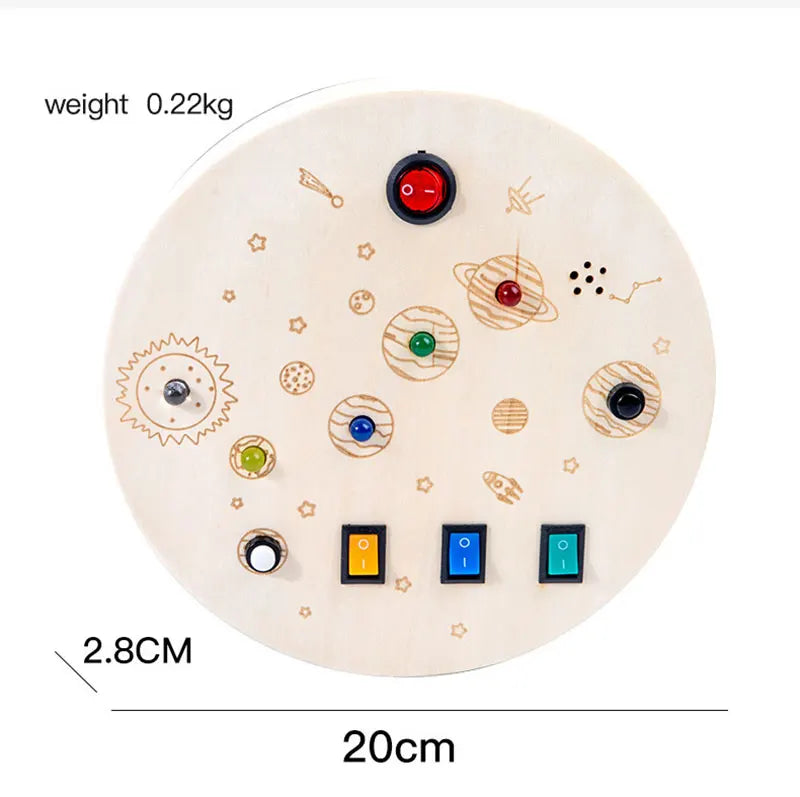 Montessori LED Busy Board