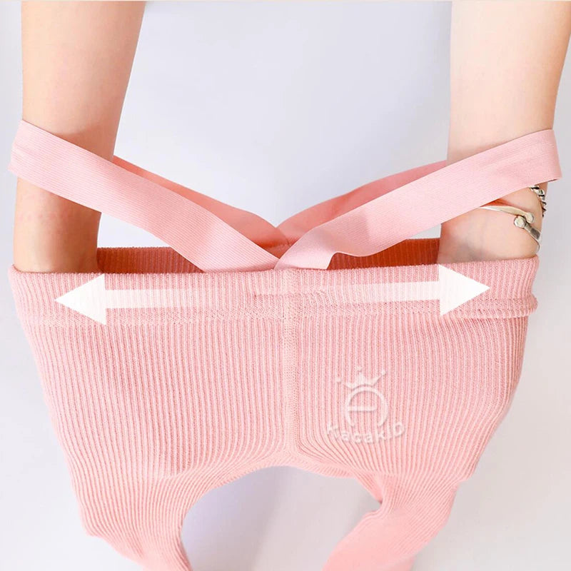 Weihnachten Baby Mädchen Junge Strumpf 0-24M Säugling Kleinkind Stricken Strumpfhosen Neugeborenen Hosenträger Strumpfhosen Strumpfhosen Feste hohe Taille Insgesamt Legging