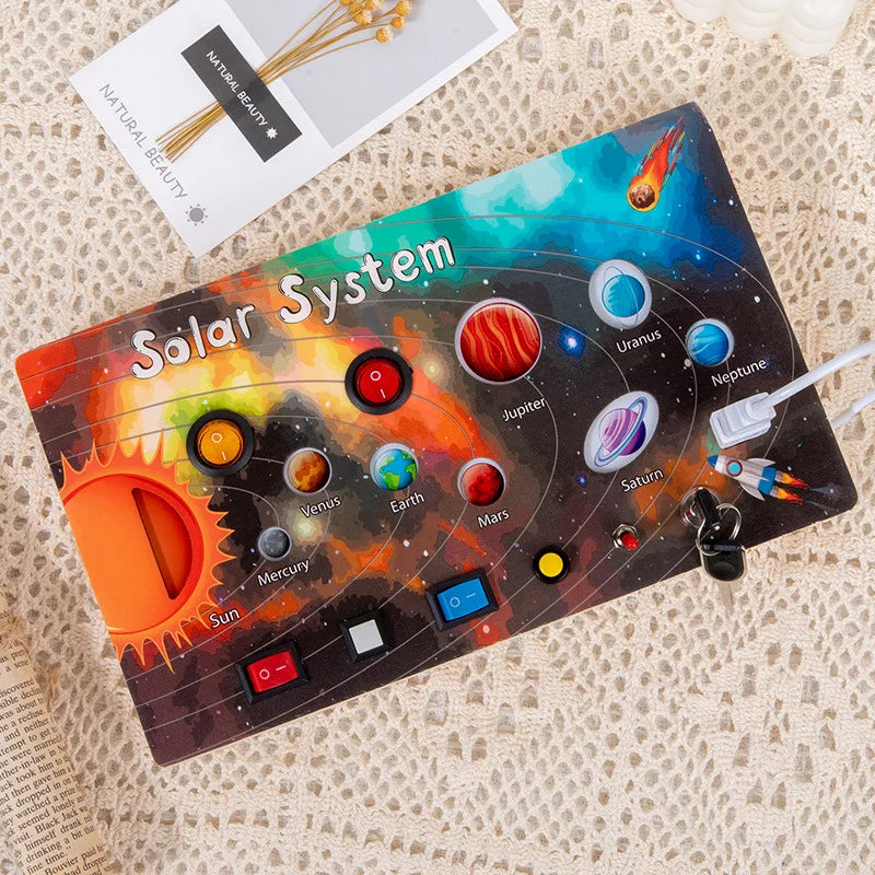 Montessori LED Busy Board