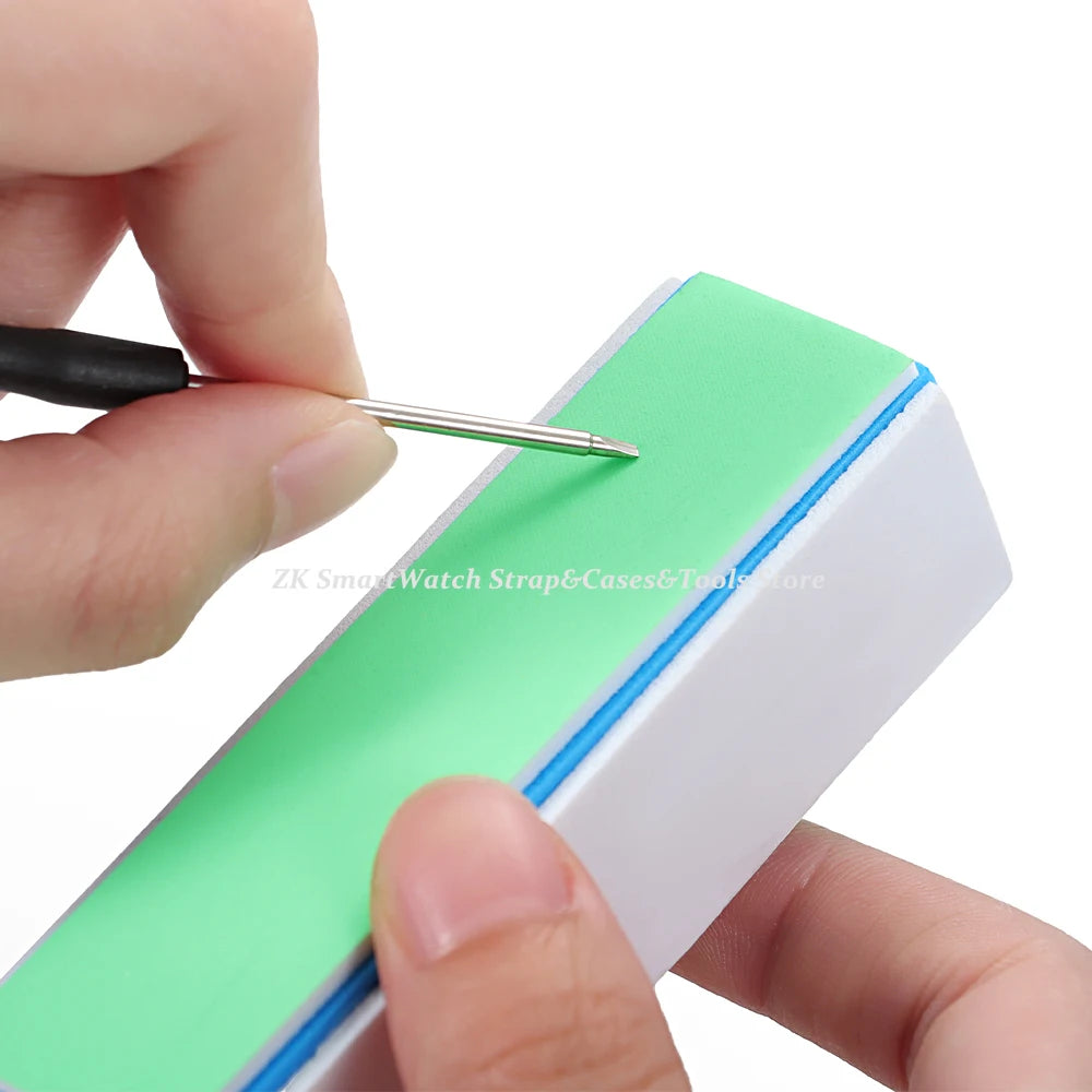 For Watchmaker Accessories Tools 1-10 Pieces Watch Cleaner Rod 4 Sides Mesh Polishing Files Wristwatch Parts Clean Polish Tool Rod