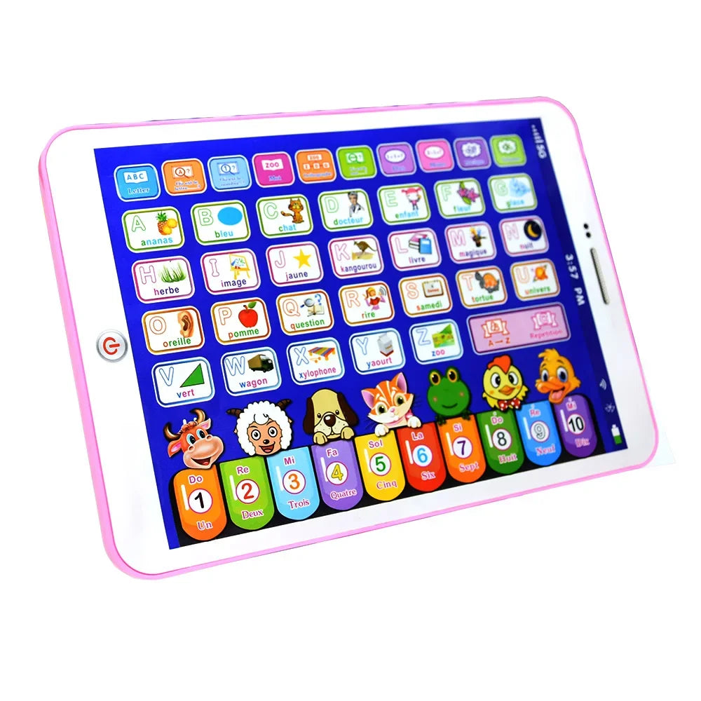 Lernmaschine Tablet Interaktives Spielpad Kinder Sprache Lernspielzeug Laptop Pad Lernen Lernspielzeug für Kinder Geschenk