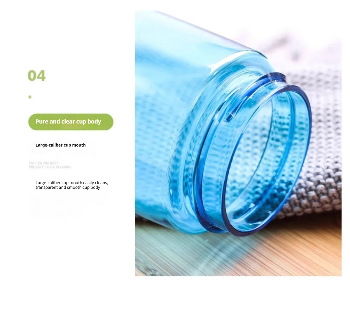 480 ml Baby-Fütterungsbecher, auslaufsichere Wasserflasche mit Strohhalm, tragbar, für Reisen, Fitnessstudio, Camping, Flasche, Safttrinkflasche für Kinder
