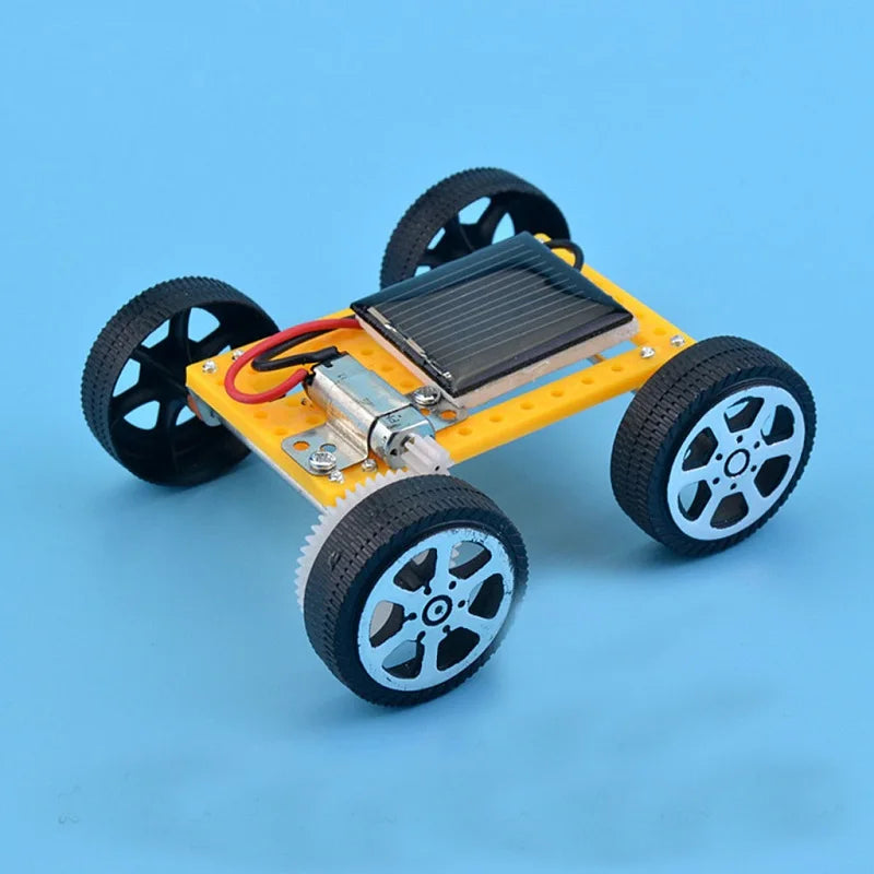 Solarauto-Spielzeug für Kinder, Mini-DIY-montiertes, energiebetriebenes Auto-Set, STEM-Lernspielzeug für Kinder, Kreativität, Geburtstagsgeschenk
