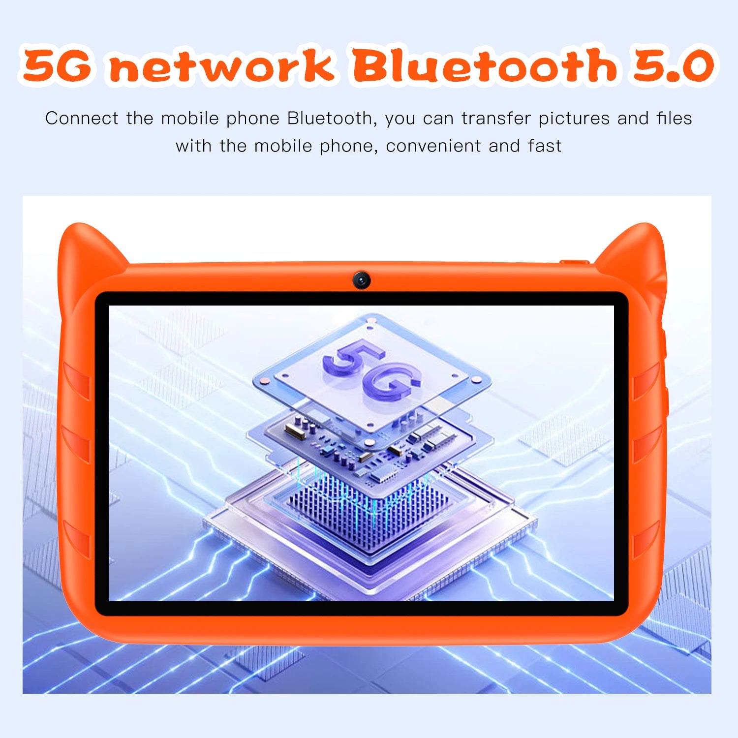 Neue 7 Zoll Globale Version 5G WiFi Kinder Tablets Quad Core Android Lernen Bildung Tablet PC 4 GB RAM 64 GB ROM Kinder Geschenke