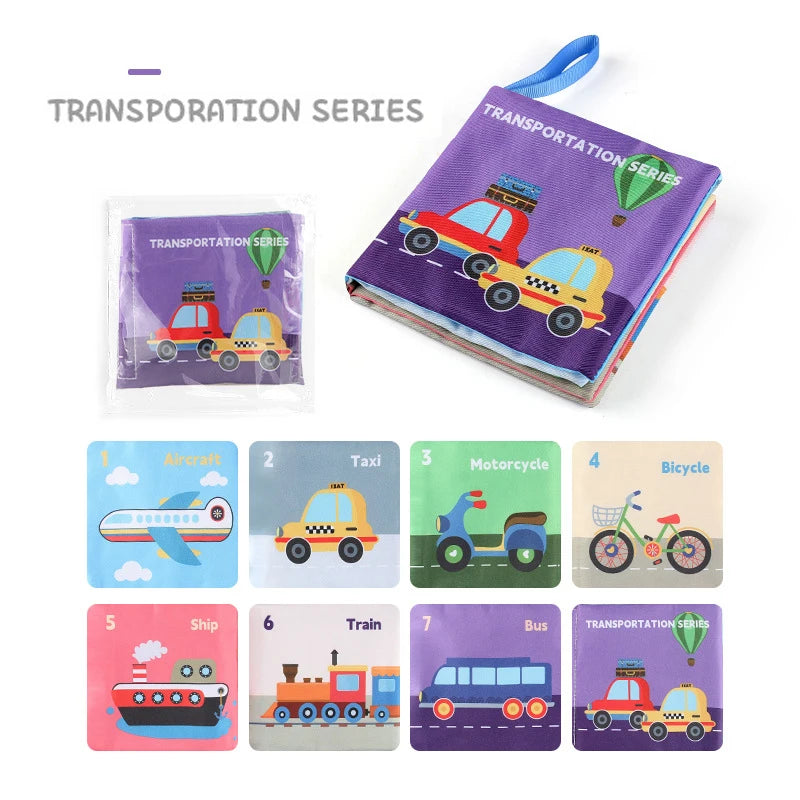 Weiche Baby Bücher Spielzeug Montessori 3D Touch fühlen sich kontrast reiche Stoff Buch sensorische frühe Lernspiele für Kinder Lernspiel zeug