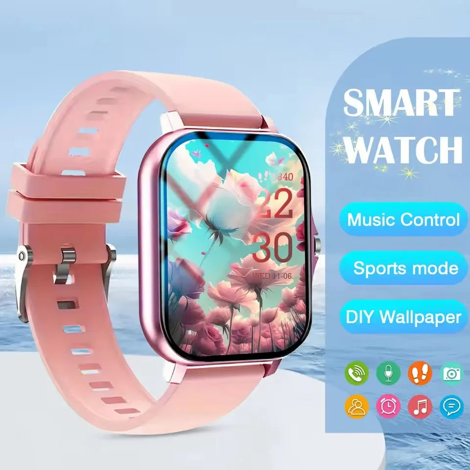 2026 Neue Multifunktionale Smartwatch für Männer & Frauen Bluetooth-Verbundenes Telefon Musik Fitness Sport Armband Schlafüberwachung Uhr HW12