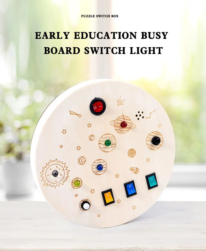 Montessori LED Busy Board