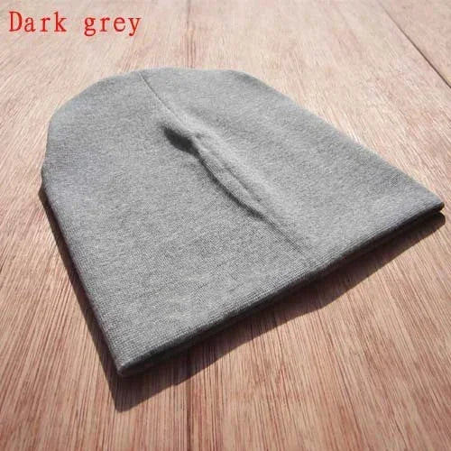 6M-3Y Baby Strickmütze und Schal Set Einfarbig Baumwolle Hip-Hop Beanie Warme Kleinkind-Mütze für Jungen Mädchen Frühling Herbst Winter