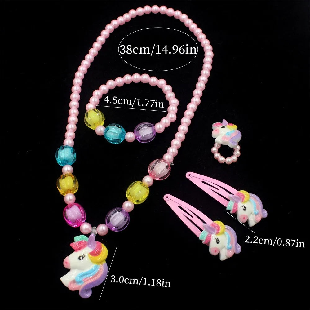 Unicorn Kids Jewelry Set