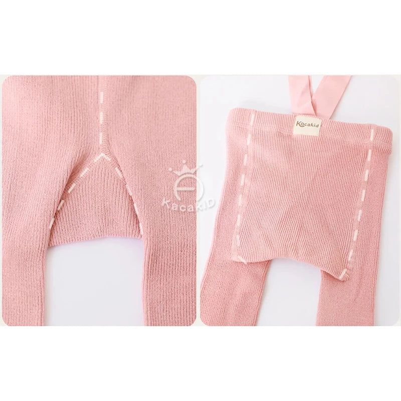 Weihnachten Baby Mädchen Junge Strumpf 0-24M Säugling Kleinkind Stricken Strumpfhosen Neugeborenen Hosenträger Strumpfhosen Strumpfhosen Feste hohe Taille Insgesamt Legging