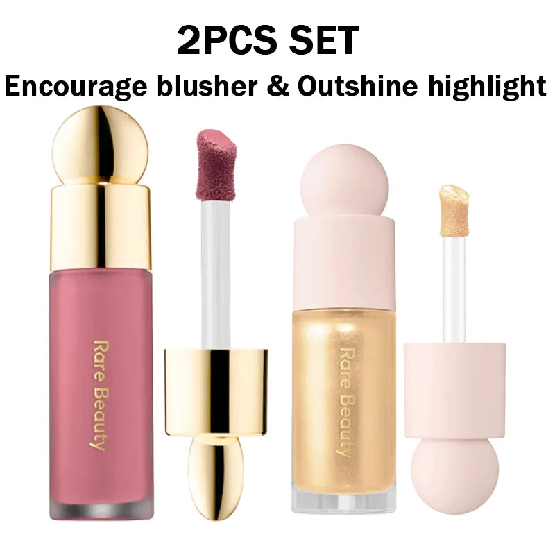 Rare Beauty Soft Pinch Liquid Blush Seidig und gleitet auf reibungslos, langanhaltendes, pralles Make-up Hope Love Virtue Happy Wonder Worth