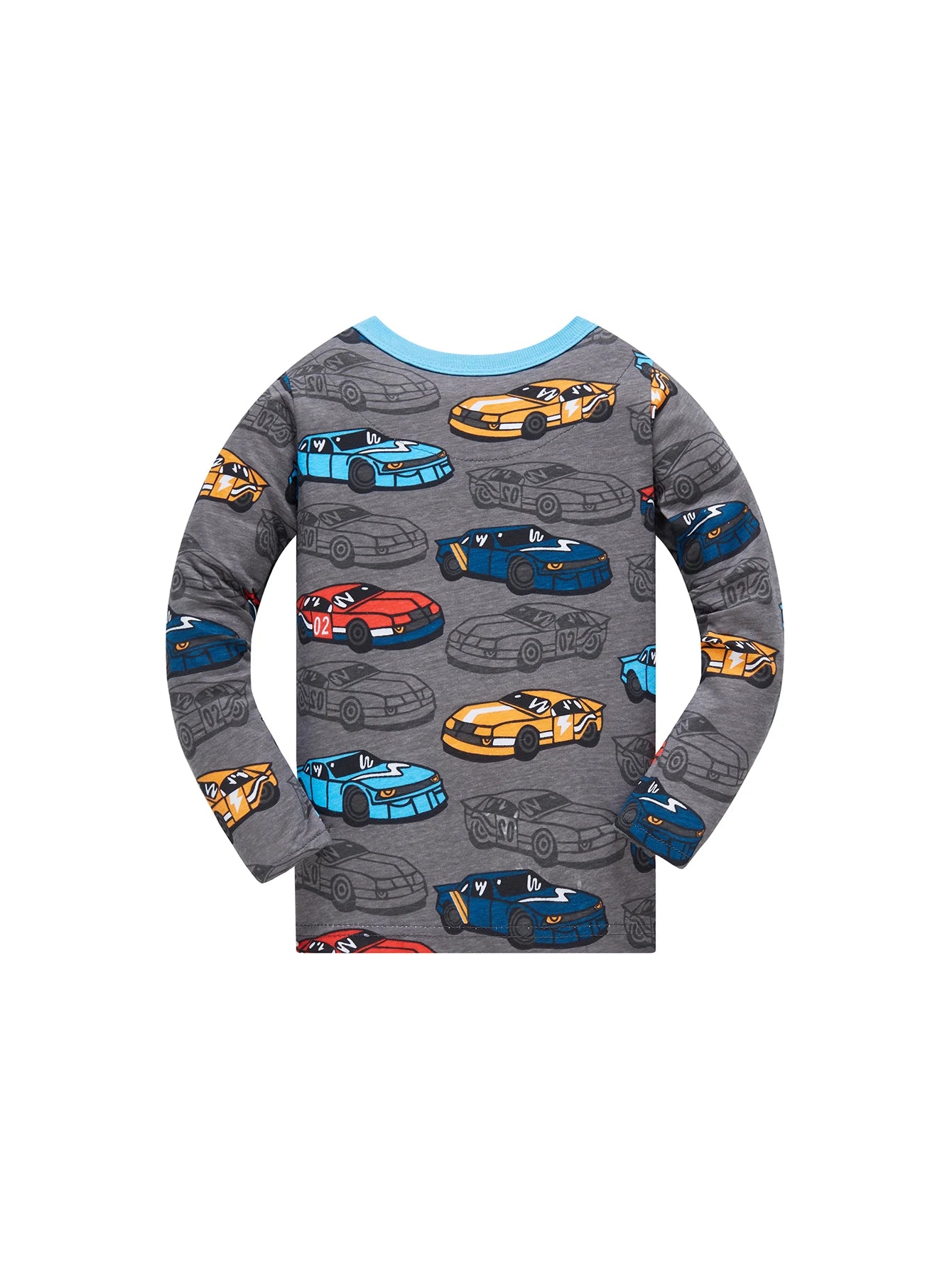 Kids Car Print Pajama Set