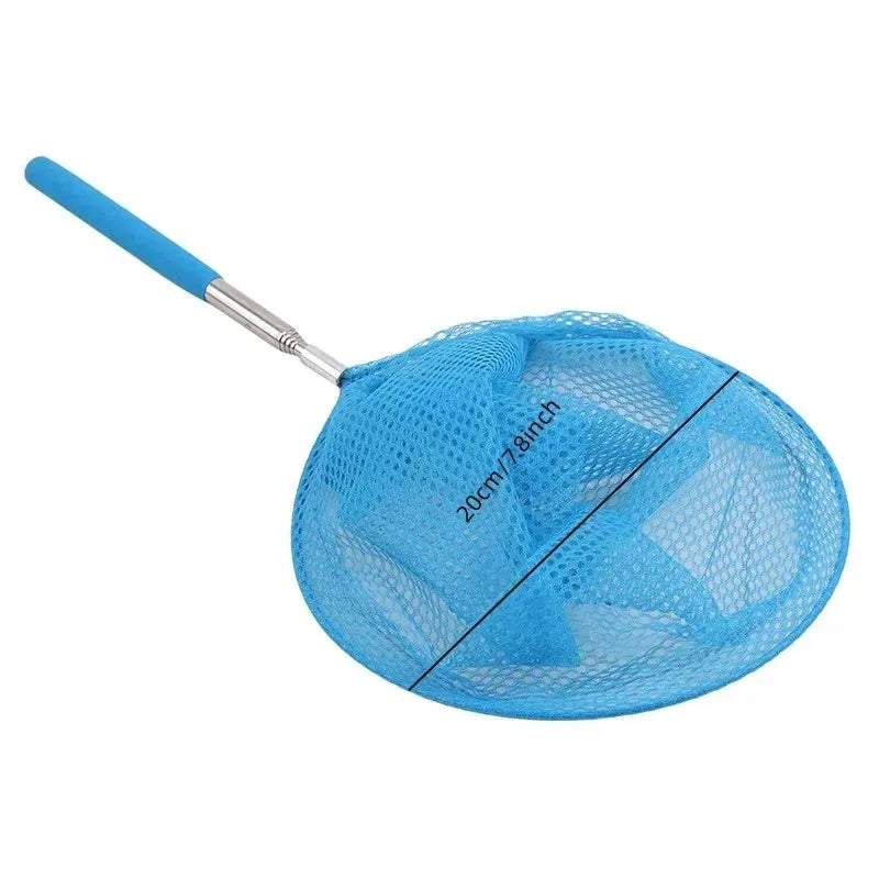 Einziehbares Fischernetz, Insekt, Schmetterling, Libelle, Netz, tragbares Fischernetz für den Außenbereich, lustiges Spiel, Angelspielzeug