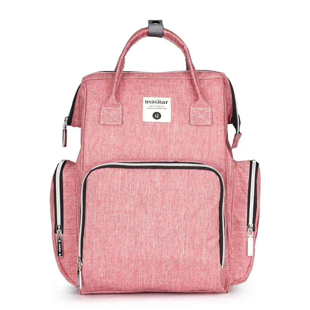 Insular Thermotasche für Kinderwagen und Babyflaschen, Babywindelrucksack, Mutterwindel, Reisetaschen, Babywindeln, Handtasche