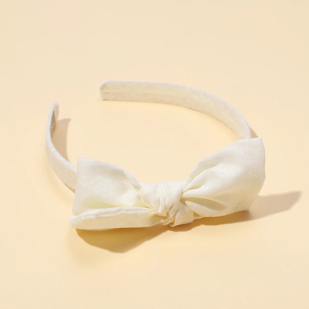 Kids Printed Bow Headband