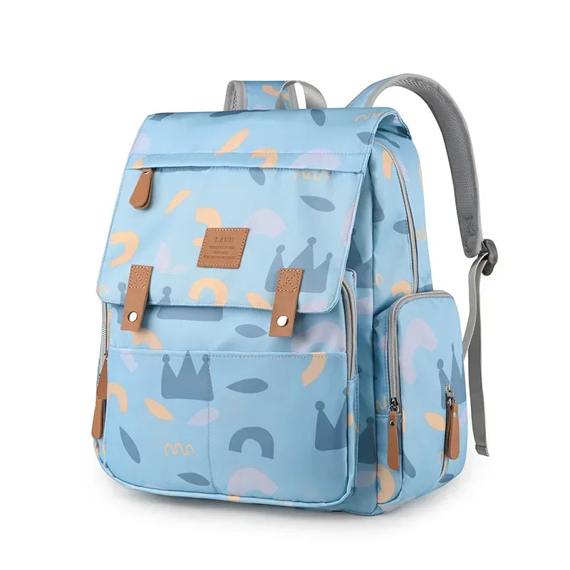 Mama Tasche Nylon gedruckt Mode multifunktion ale Mutter und Baby Taschen gehen Baby Reisen große Kapazität Mutter Tasche Wickelt aschen bebe