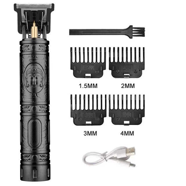 Carving T9 Vintage Professionelle Elektrische Haar Schneiden Maschine USB Aufladbare Tragbare Rasierer Trimmer Für Bart Pflege Beste Geschenk