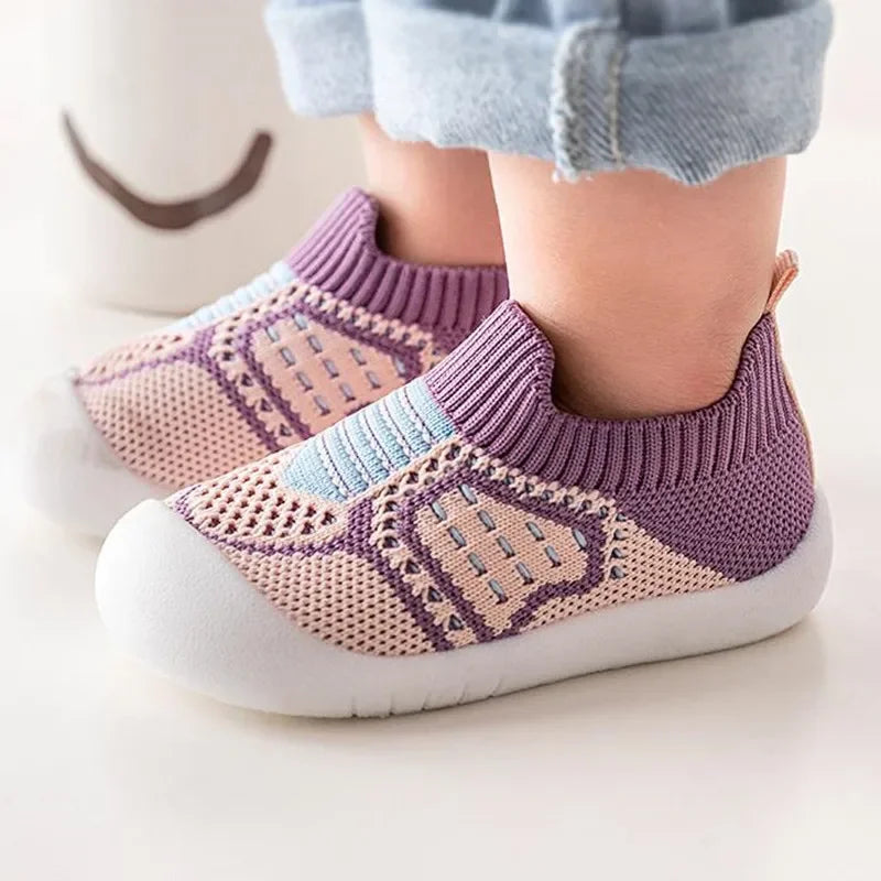 0-5Years Sommer Baby Schuhe Neugeborenen Kleinkind Schuhe Baby Mädchen Baby Socken Schuhe Weichen Boden Nicht-slip Junge Atmungsaktive Mesh kleidung