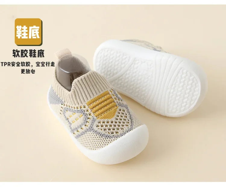 0-5Years Sommer Baby Schuhe Neugeborenen Kleinkind Schuhe Baby Mädchen Baby Socken Schuhe Weichen Boden Nicht-slip Junge Atmungsaktive Mesh kleidung