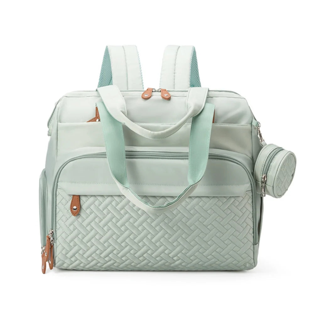 PANGDUBE Large Backpack for Mom and Dad, Baby Diaper Bags with Pacifier Pocket, Diaper Bag for Babies, Maternity Backpack for Mom