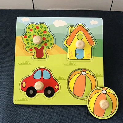 Montessori Wooden Puzzle Toy