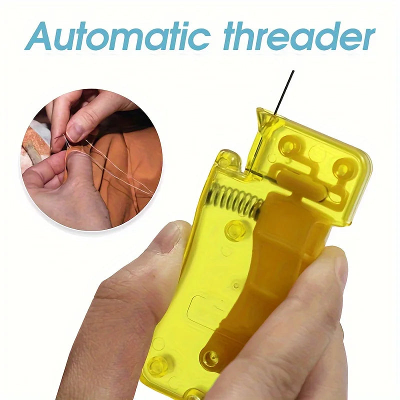 DIY Stich Einsetzen Werkzeug Nähen Handwerk Kit Für Erwachsene Alte Kinder Hausfrau Automatische Nadel Einfädler Einfache Einfädler Nadel