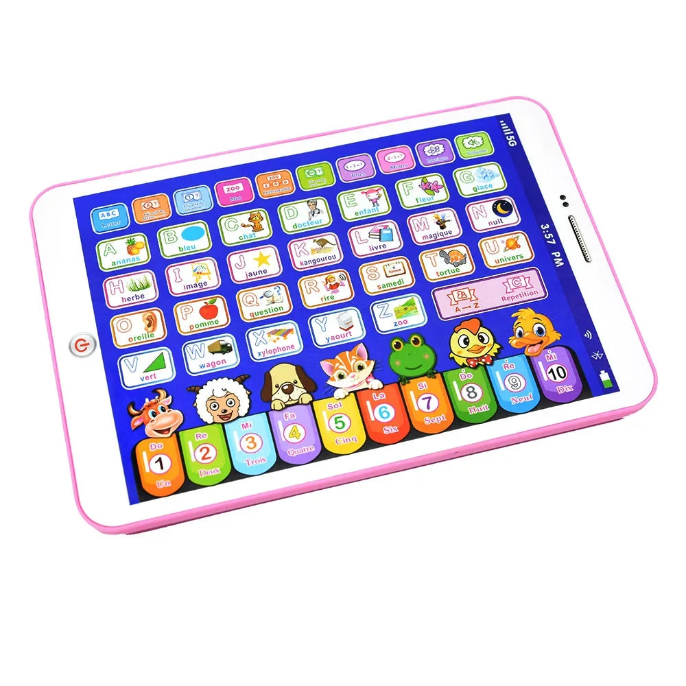 Lernmaschine Tablet Interaktives Spielpad Kinder Sprache Lernspielzeug Laptop Pad Lernen Lernspielzeug für Kinder Geschenk