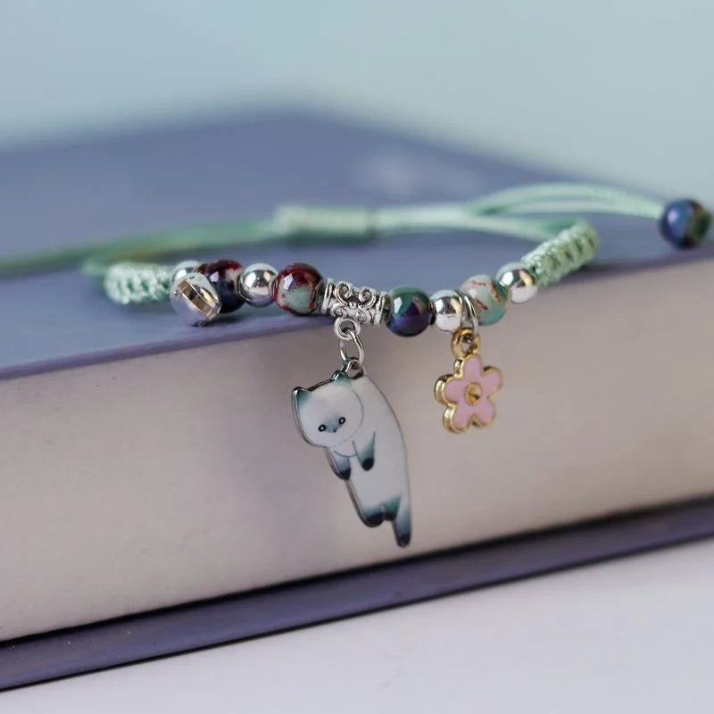 Cute Cat Friendship Bracelet