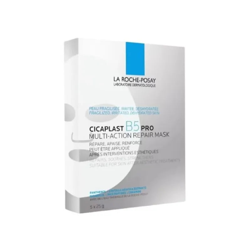 La Roche-Posay Cicaplast B5 Pro Multi-Action Reparaturmaske Intensive Feuchtigkeitspflege Beruhigende Rötungslinderung Hautbarriere-Reparaturmaske
