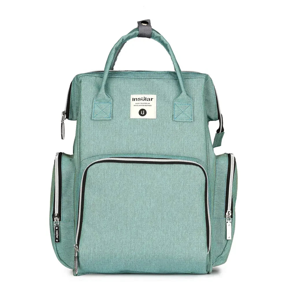Insular Thermotasche für Kinderwagen und Babyflaschen, Babywindelrucksack, Mutterwindel, Reisetaschen, Babywindeln, Handtasche