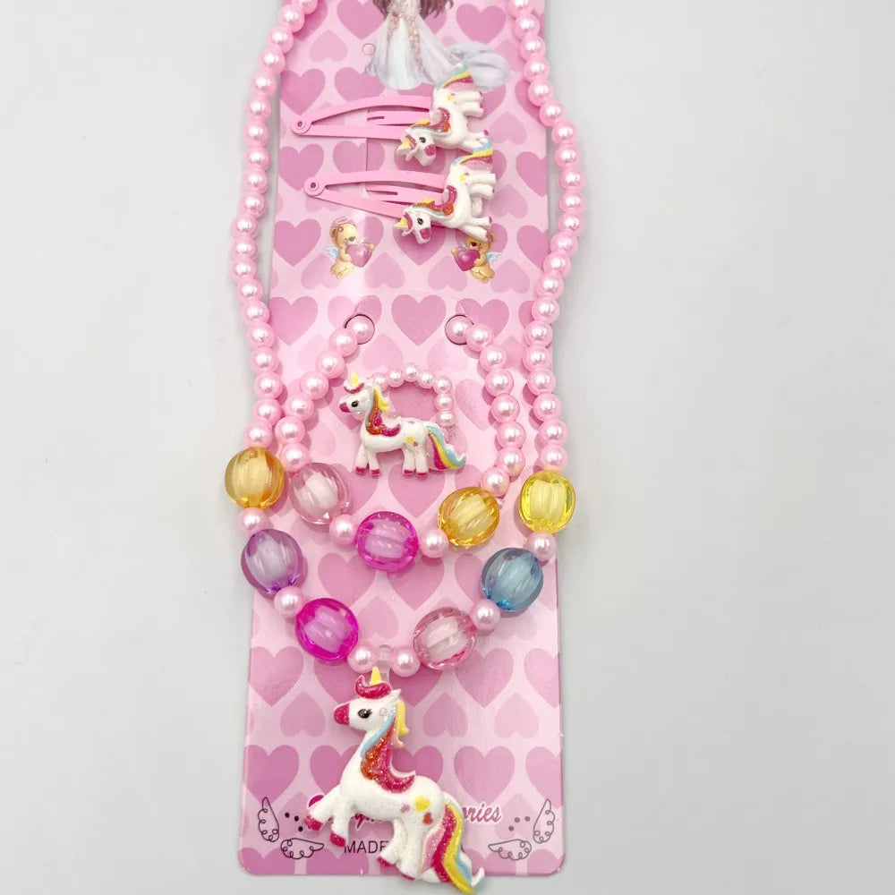 Unicorn Kids Jewelry Set