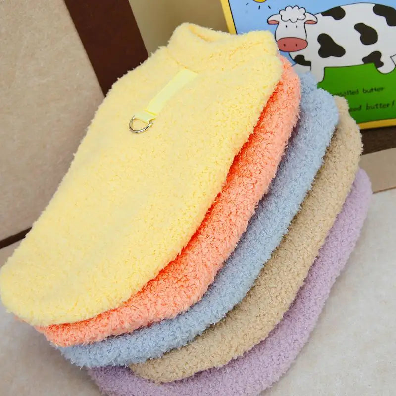 Winter Warmer Hundepullover für kleine Hunde Plüsch Hundekleidung Weicher Welpenmantel Jacke Chihuahua Teddy Welpenkleidung Hundebedarf