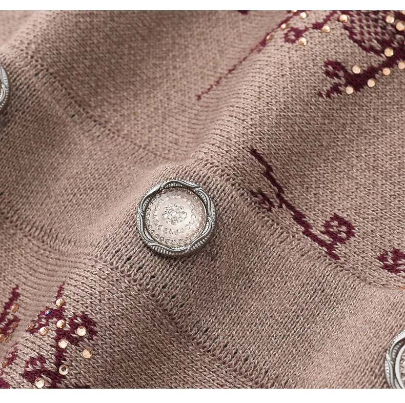 Frauen Pullover Strickjacken Westen Frühling Herbst Oma Outfits Warme Weste Für Mütter Mittleren Alters Winter Weste Jacken 5XL