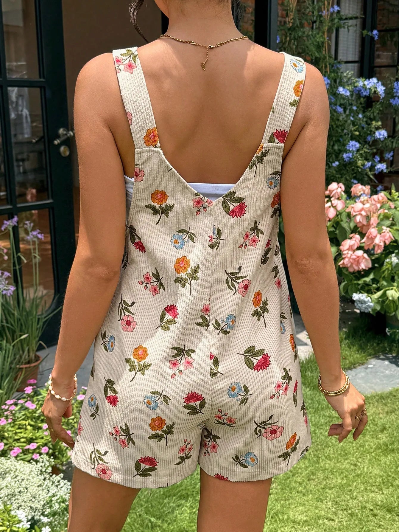 Umstands-Overalls für schwangere Frauen, Herz-Blumendruck, verstellbare Taille, Shortalls, Strampler, Frühling, Sommer, lässige Schwangerschaftskleidung