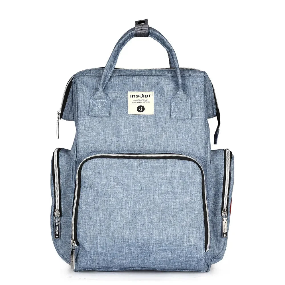 Insular Thermotasche für Kinderwagen und Babyflaschen, Babywindelrucksack, Mutterwindel, Reisetaschen, Babywindeln, Handtasche