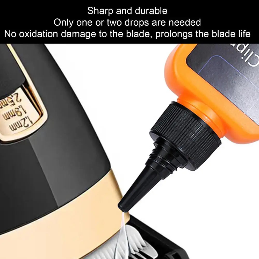 Haarschneider-Klingenöl, 60/100 ml, elektrischer Haarschneider, Rasierer, Wartungsöl, Schmiermittel, verhindert Rosten, Nähen, Friseursalon, Clipper-Öl