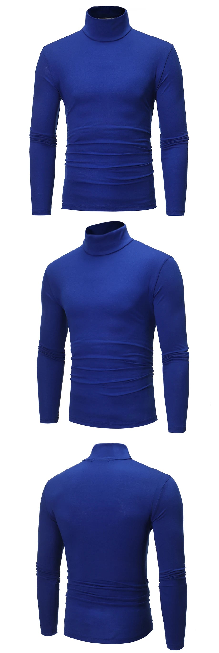 Thermo-Unterwäsche Tops Herren Winterkleidung Thermoshirt Herbst Herren Winterstrumpfhose Stehkragen Dünn Slim Fit Langarm T-Shirt