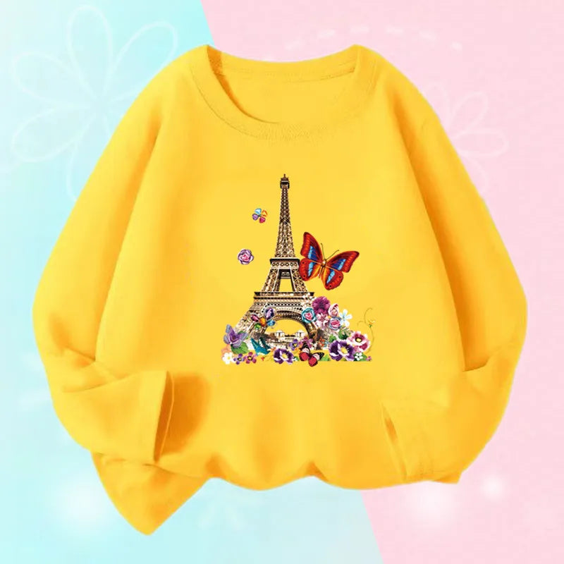 Girls Long Sleeve Graphic Tee