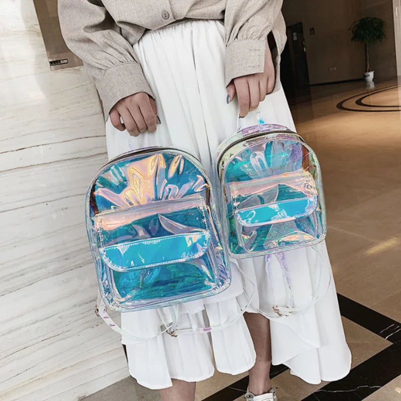 Girls Transparent Ita Backpack
