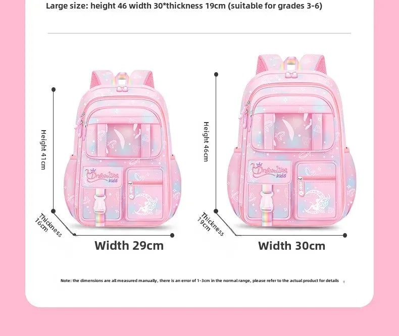 Pink Princess School Backpack