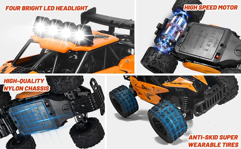 1:16 RC Auto Fernbedienung Autos 2WD Radio Buggy Lkw Drift Racing Klettern Geländewagen Outdoor Spielzeug für Junge Kind Kinder