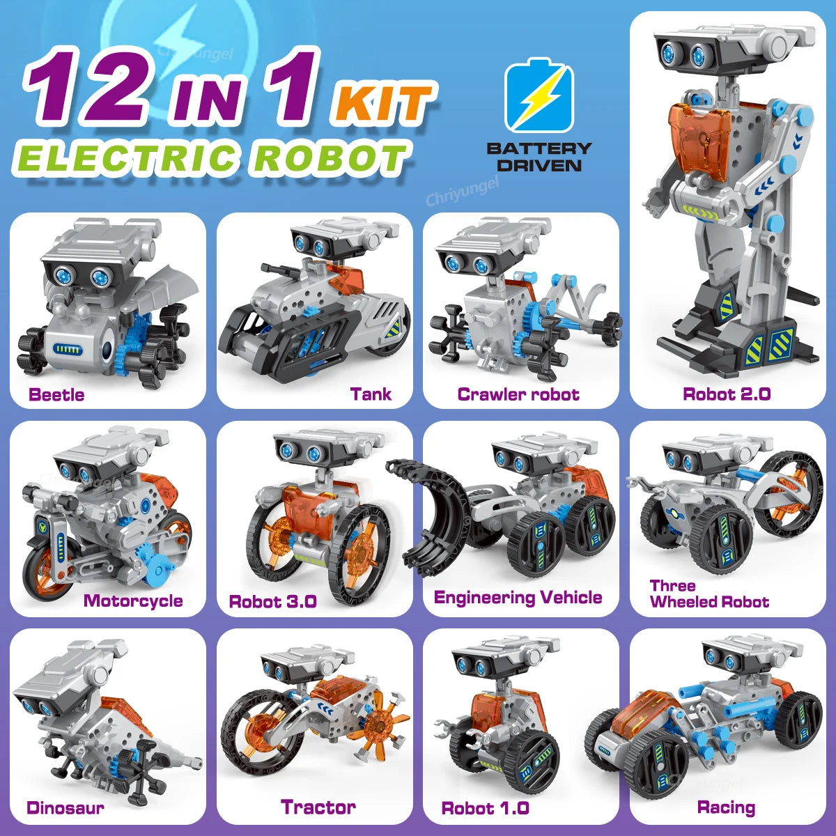 MINT Roboter Baukasten zum Selberbauen