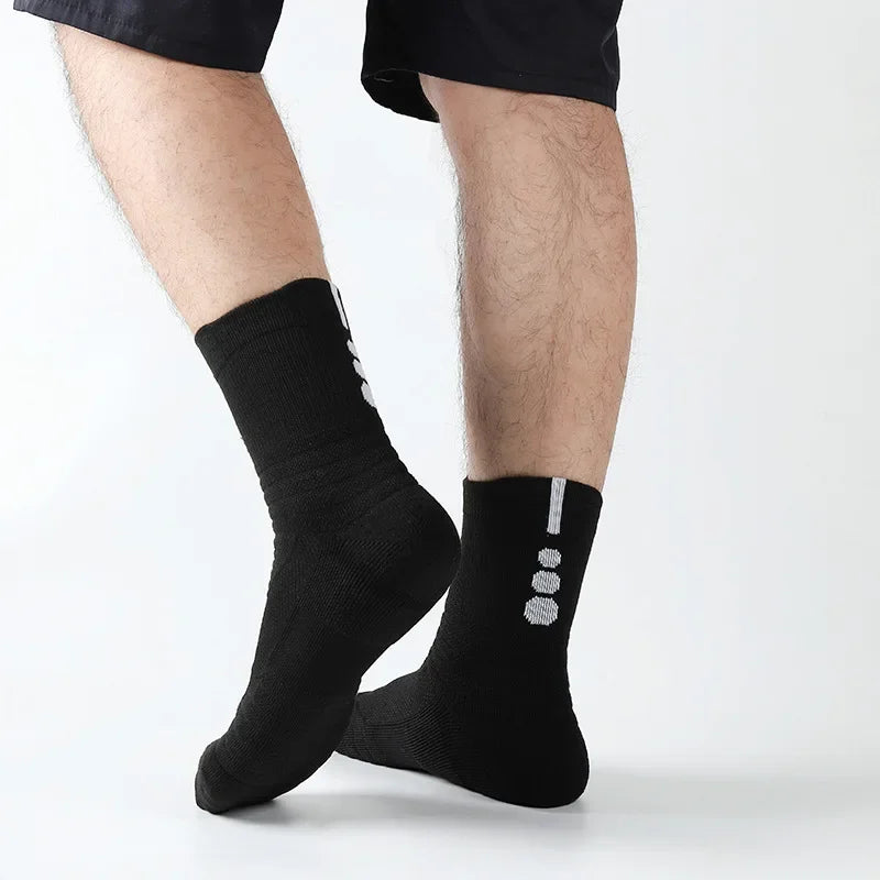 1/3 Pairs Anti-slip Fußball Socken Männer Baumwolle Socke Kurze Lange Röhre Fußball Basketball Sport Socken Atmungsaktive Deodorous socke 39-45