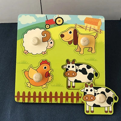 Montessori Wooden Puzzle Toy