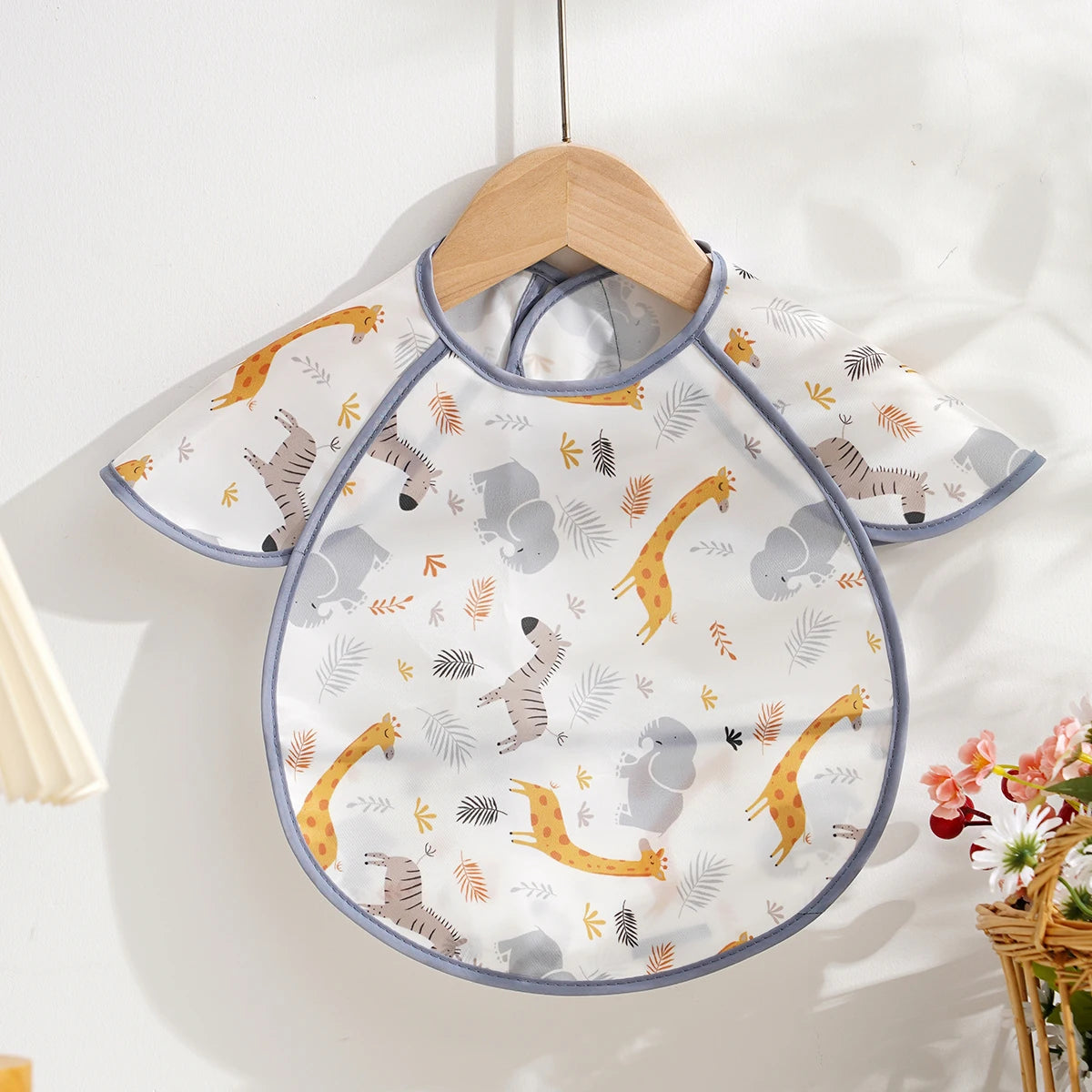 Kangobaby # Mein weiches Leben #   Neue wasserdichte Baby ärmellose Lätzchen Mode Ganzkörperabdeckung