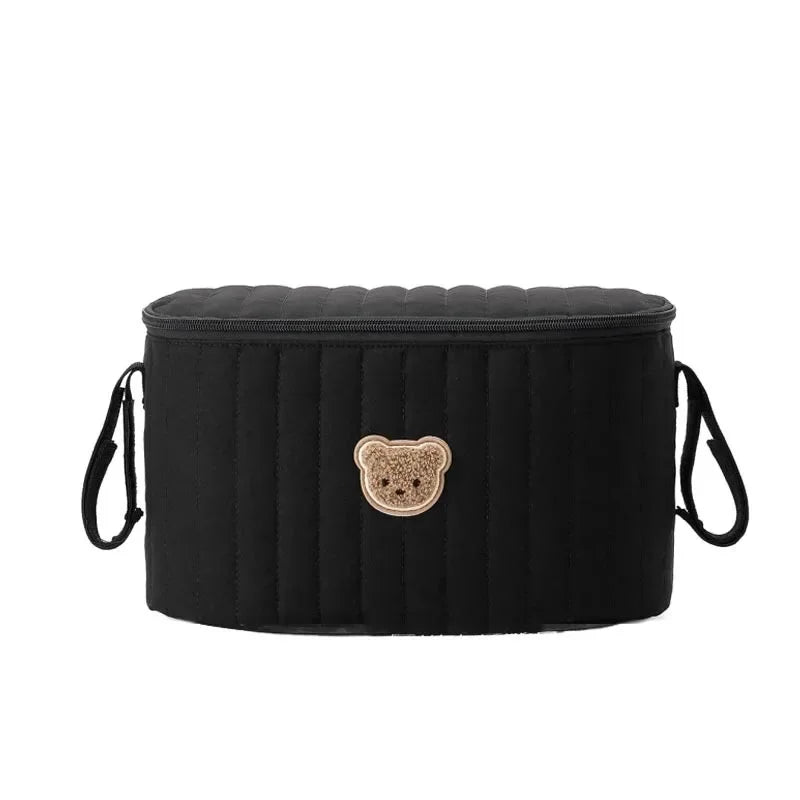 Mom Bags Korea Cute Bear Portable Multifunctional Stroller Diaper Bag Soft Maternity Storage Bags Baby Diaper Bag
