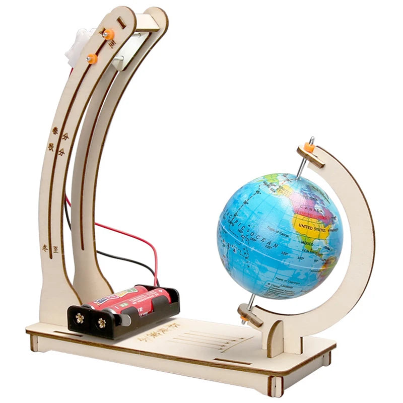 Erde Tag Nacht Alternation Simulation Kinder Wissenschaft Spielzeug DIY STEM Technologie Physik Lernen Spaß Lehrmittel Spielzeug